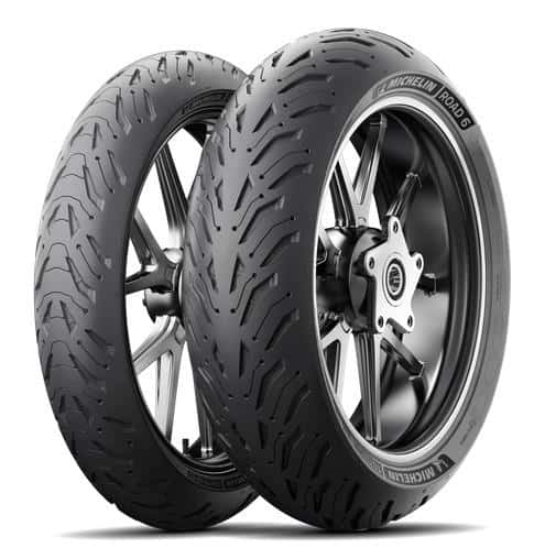 Motocikla riepas Michelin Road 6, sporta un ceļa braukšanai.